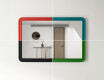Specchio arrotondato con cornice in MDF L299 #9