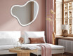 Specchio con LED decorativi da parete N222 #5