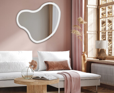 Specchio con LED decorativi da parete N222 #5