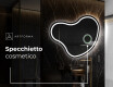 Specchio da bagno LED di forma irregolare N223 #4
