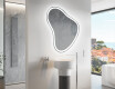 Specchio da bagno LED di forma irregolare V222