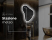 Specchio da bagno LED di forma irregolare V222 #7