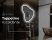 Specchio da bagno LED di forma irregolare V222 #9