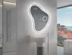 Specchio da bagno LED di forma irregolare V222 #10