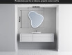 Specchio da bagno LED di forma irregolare V223 #5