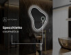 Specchio da bagno LED di forma irregolare V223 #5
