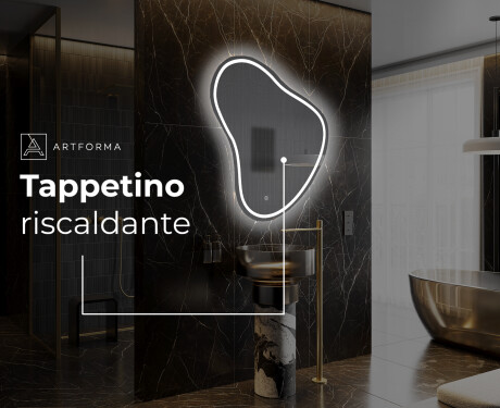 Specchio da bagno LED di forma irregolare V223 #9