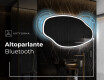 Specchio da bagno LED di forma irregolare O222 #5