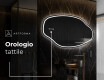 Specchio da bagno LED di forma irregolare O223 #7