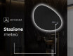 Specchio da bagno LED di forma irregolare H221 #7