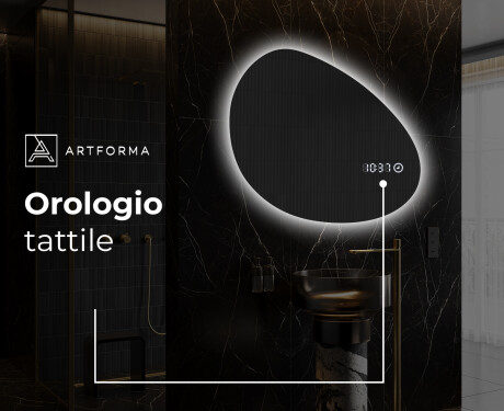 Specchio da bagno LED di forma irregolare H221 #8
