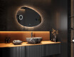 Specchio da bagno LED di forma irregolare H221 #10