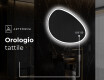 Specchio da bagno LED di forma irregolare H222 #8