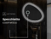 Specchio da bagno LED di forma irregolare H223 #5