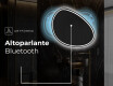 Specchio da bagno LED di forma irregolare H223 #6