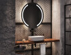 Specchio bagno rotondo con luci LED L97 #8