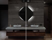 Specchio bagno rotondo con luci LED L114 #5