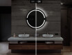 Specchio bagno rotondo con luci LED L118 #5