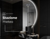 Specchio a LED Mezza Luna Moderno - Illuminazione Elegante per Bagno A221 #6