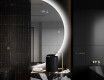 Specchio a LED Mezza Luna Moderno - Illuminazione Elegante per Bagno A221 #9