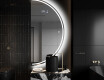 Specchio a LED Mezza Luna Moderno - Illuminazione Elegante per Bagno A223 #9