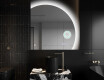 Specchio a LED Mezza Luna Moderno - Illuminazione Elegante per Bagno Q221 #10