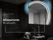 Specchio a LED Mezza Luna Moderno - Illuminazione Elegante per Bagno Q223 #6