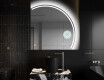 Specchio a LED Mezza Luna Moderno - Illuminazione Elegante per Bagno Q223 #10