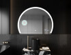 Specchio a LED Mezza Luna Moderno - Illuminazione Elegante per Bagno W222 #10