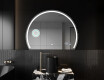 Specchio a LED Mezza Luna Moderno - Illuminazione Elegante per Bagno W223 #10
