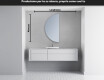 Specchio a LED Mezza Luna Moderno - Illuminazione Elegante per Bagno D221 #4