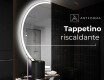 Specchio a LED Mezza Luna Moderno - Illuminazione Elegante per Bagno D222 #8