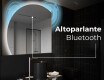 Specchio a LED Mezza Luna Moderno - Illuminazione Elegante per Bagno X221 #5