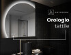 Specchio a LED Mezza Luna Moderno - Illuminazione Elegante per Bagno X221 #7