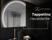 Specchio a LED Mezza Luna Moderno - Illuminazione Elegante per Bagno X221 #8