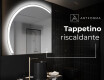 Specchio a LED Mezza Luna Moderno - Illuminazione Elegante per Bagno X222 #8