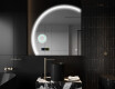 Specchio a LED Mezza Luna Moderno - Illuminazione Elegante per Bagno X223 #10
