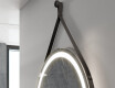 Specchio rotondo da parete con luci LED L96 #2