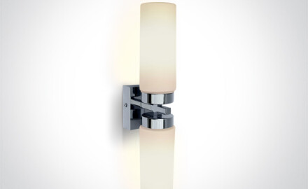 ANAVRA applique da 40 W, IP44, cromata