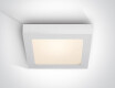 THEMELO lampada da soffitto 15 W 4000 K IP40 nera