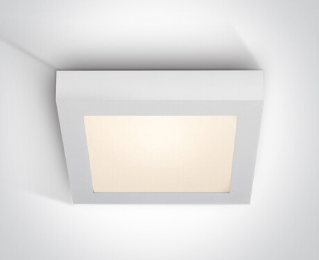 MORFI plafoniera 22W 3000K IP40 bianca