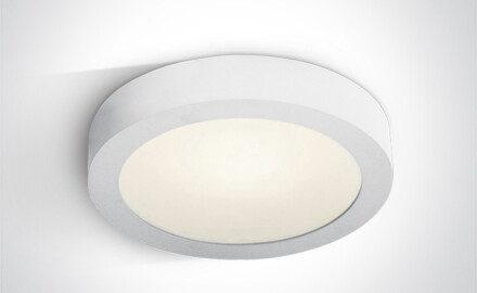 MORFI 2 plafoniera 30 W 3000 K IP40 bianca