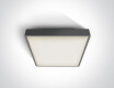 PIRNARI AN plafoniera 24W 3000K IP65 grigia