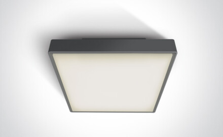 PIRNARI AN plafoniera 24W 3000K IP65 grigia