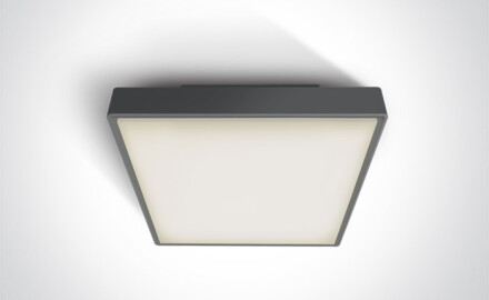 PIRNARI EA plafoniera 2x12W E27 IP65 bianca