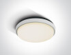 FASIDERI plafoniera da 20 W, 3000 K, IP54, antracite