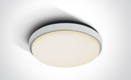FASIDERI plafoniera da 20 W, 3000 K, IP54, antracite
