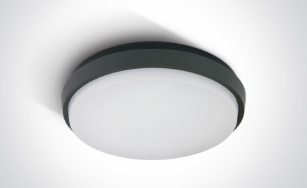 STAMATA lampada da soffitto 25 W 3000 K IP54 bianca