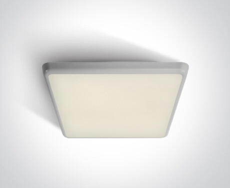 LIVISI plafoniera da 25 W, 4000 K, IP54, bianca