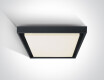 MOULKI plafoniera 30 W 3000 K IP54 bianca